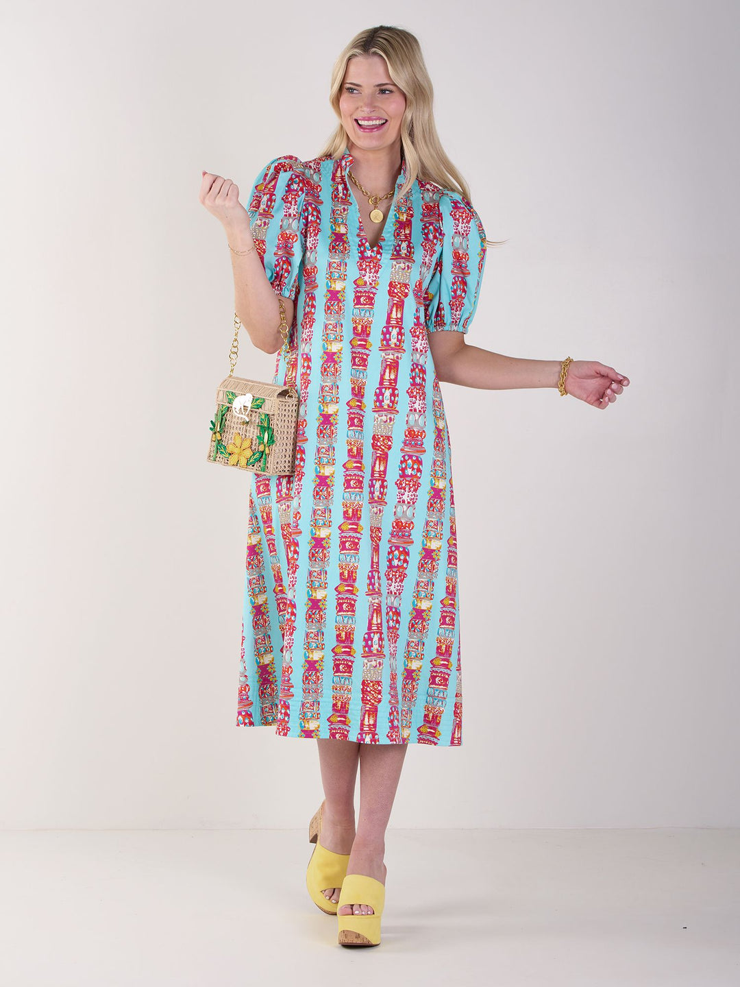 Hampton Dress | Iconic Iris