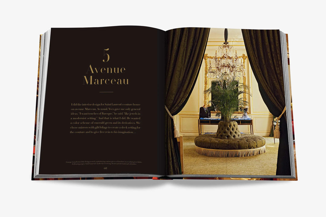Yves Saint Laurent at Home Coffee Table Book