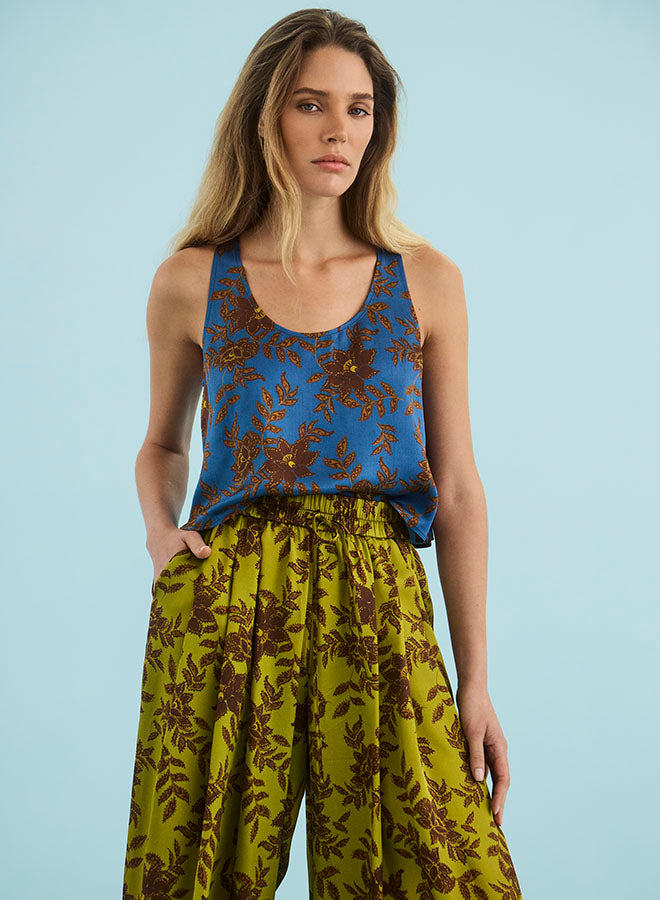 Carysn Tank | Wild Vine Blue