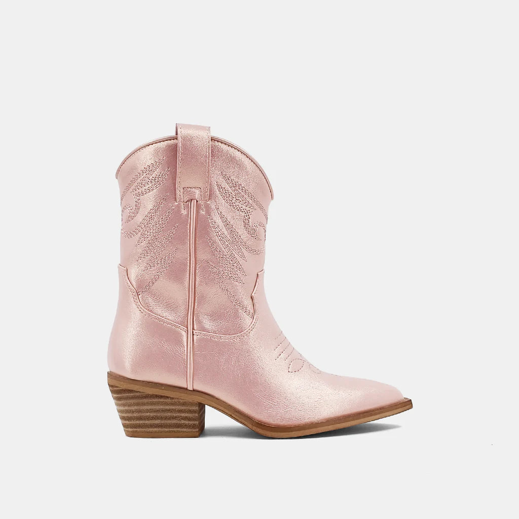 Zahara kids Boots | Rose Gold