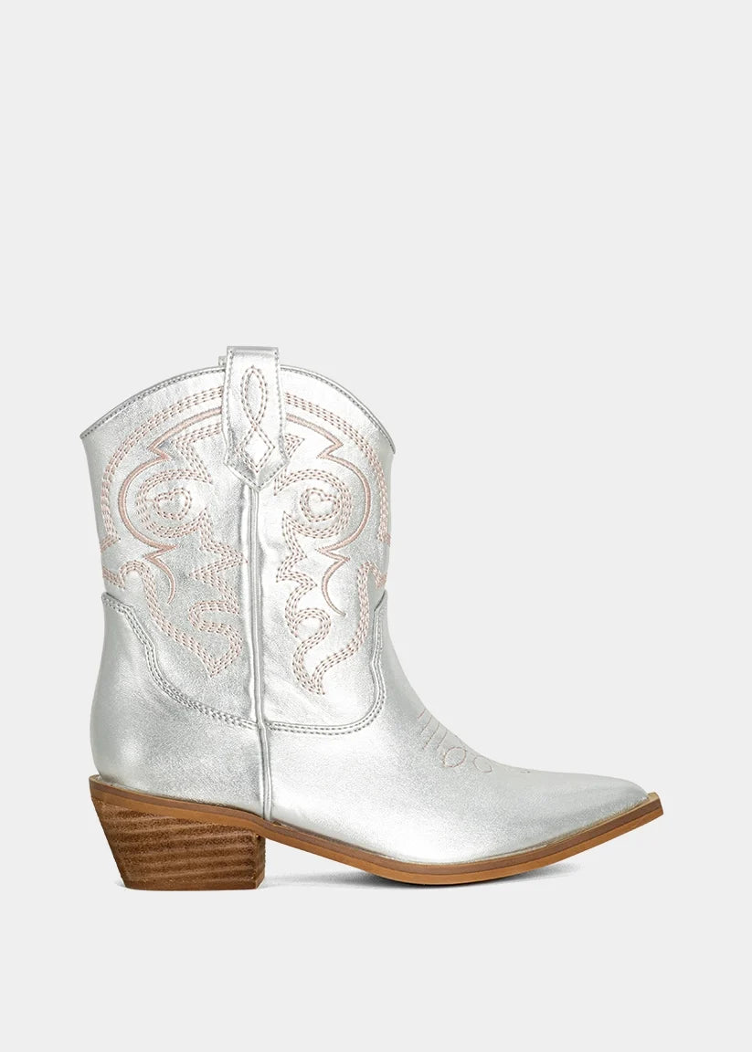 Zita Children's Boots | Silver