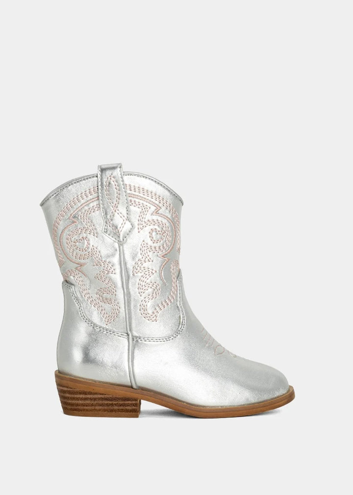 Zita Children's Boots | Silver