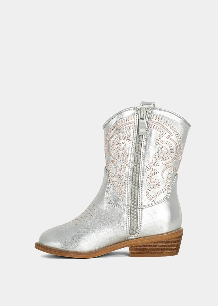 Zita Children's Boots | Silver