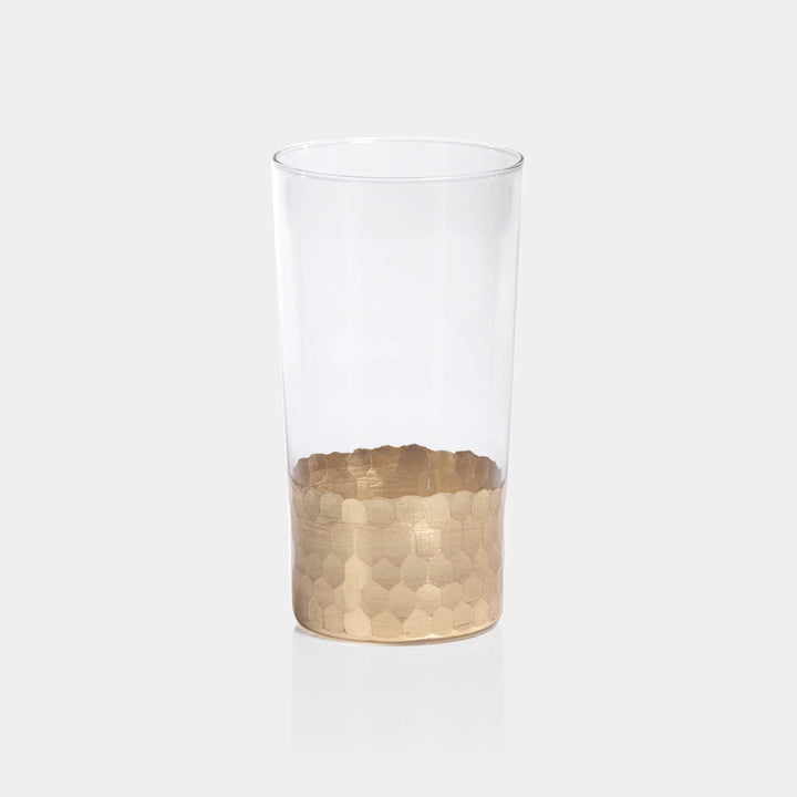 Assorted Fez Cut Glassware | Gold