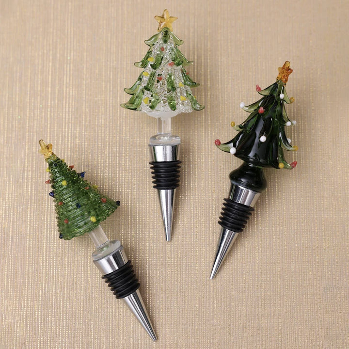 Assorted Christmas Bottle Stoppers
