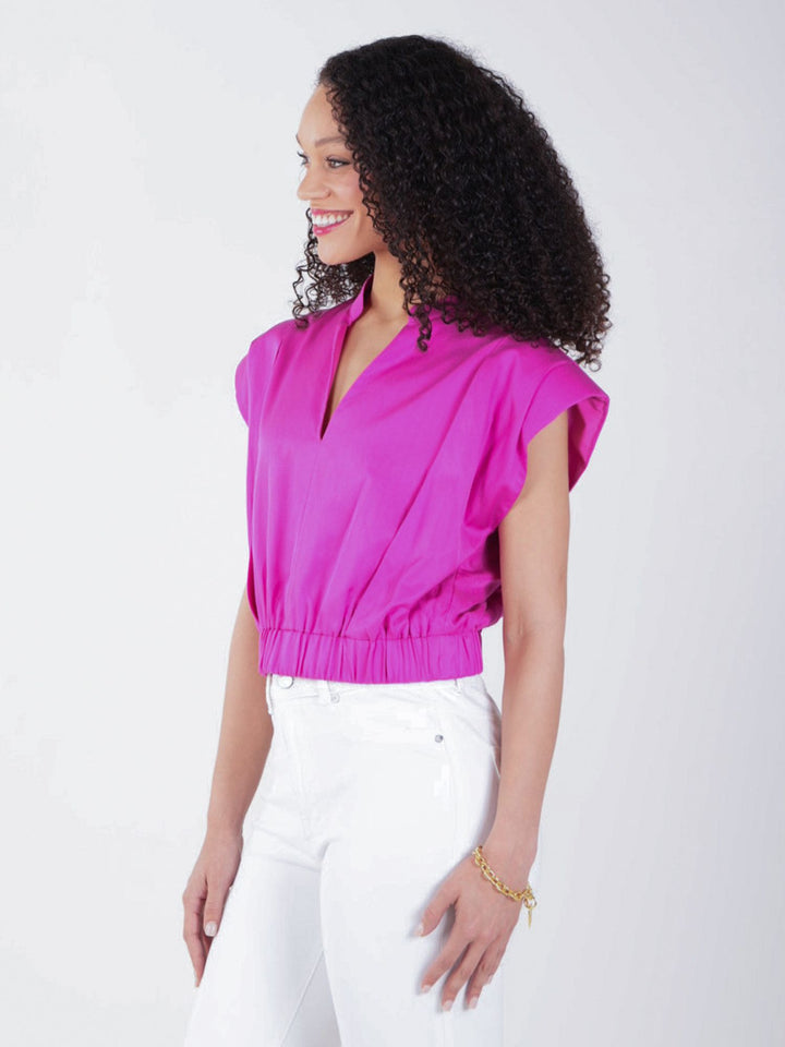 Evie Top | Raspberry Rose