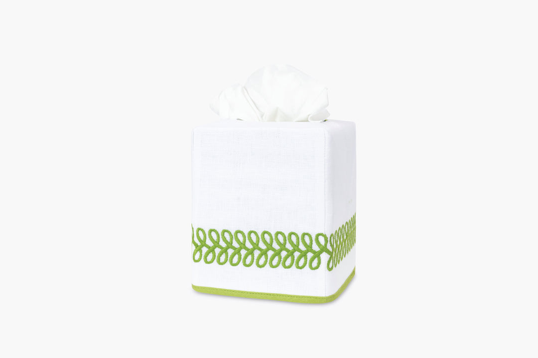 Astor Braid Tissue Box Cover