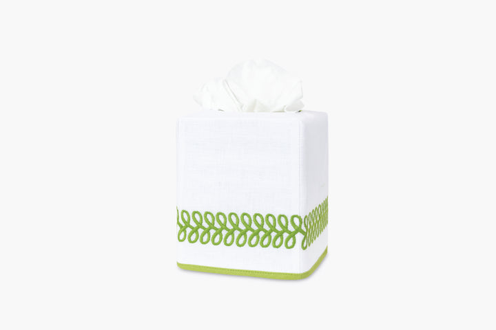 Astor Braid Tissue Box Cover