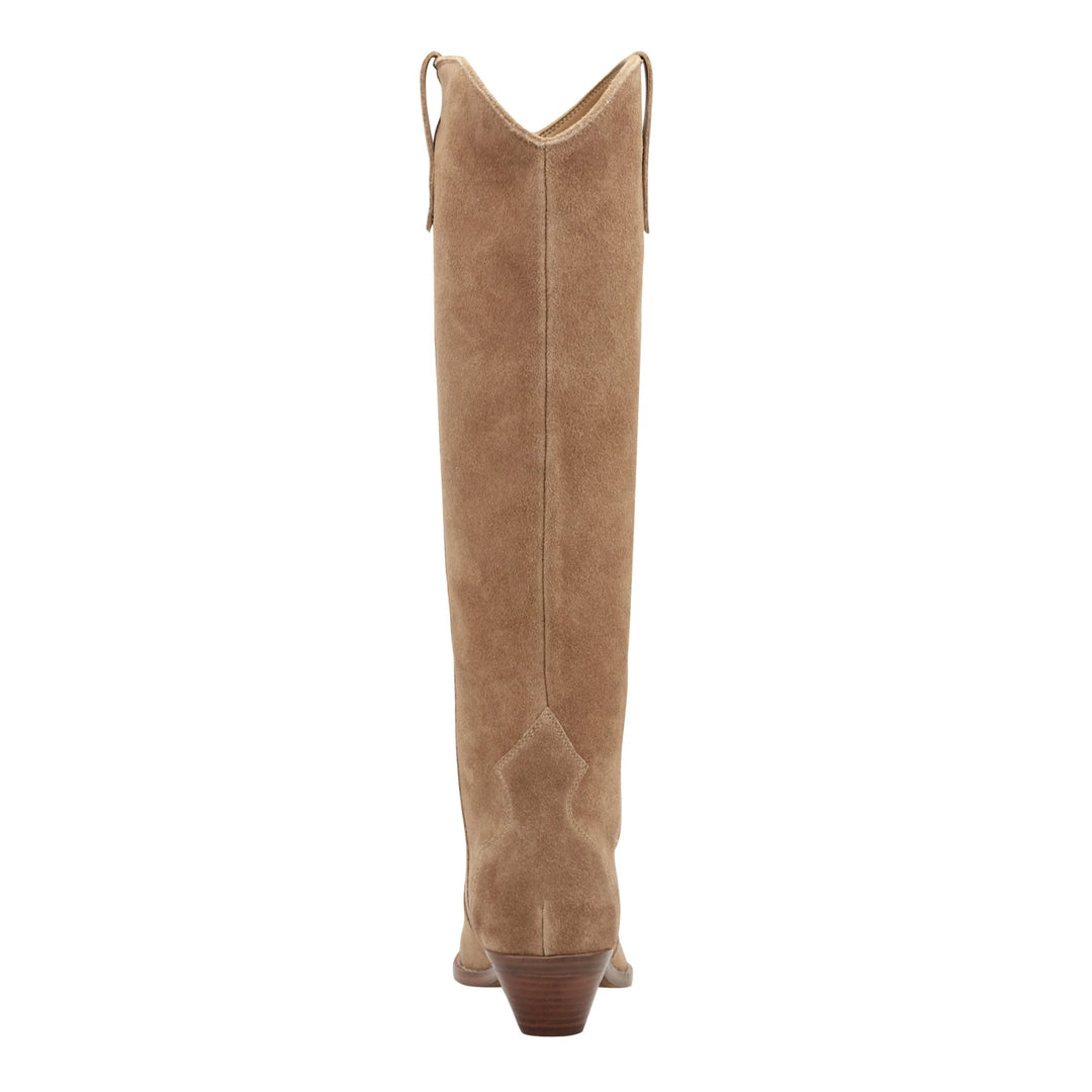 Ander Western Boot | Medium Natural Suede