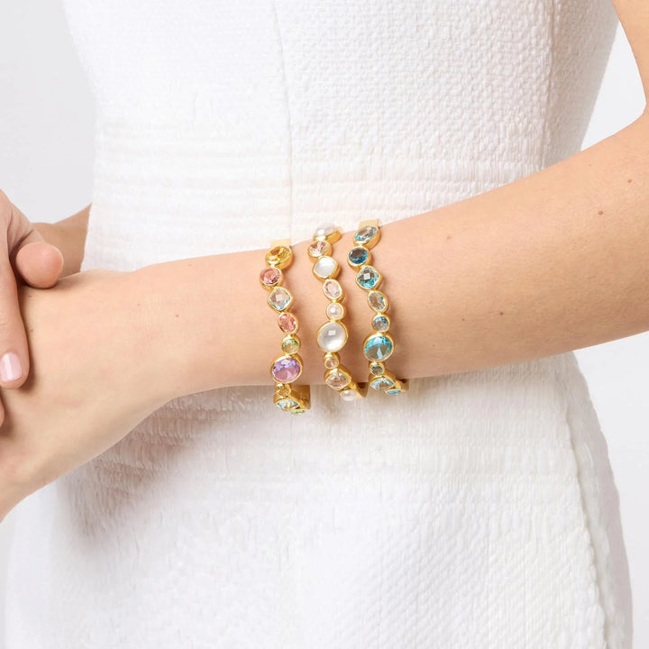 Kaleidoscope Hinge Bangle | +Colors