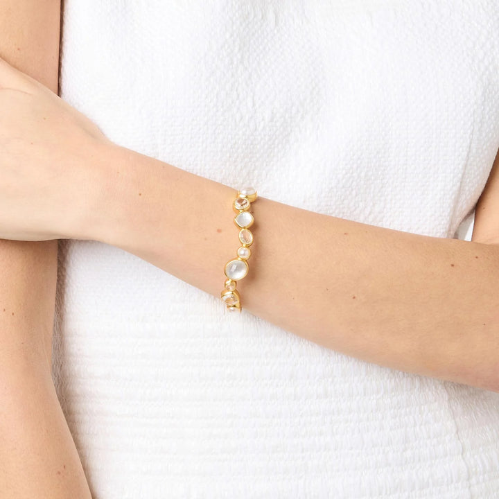 Kaleidoscope Hinge Bangle | +Colors