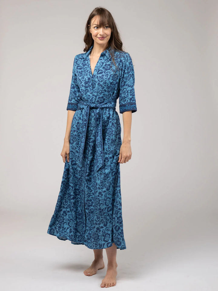Eloise Dress | Flore Navy