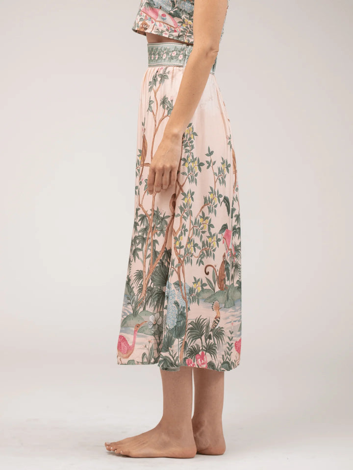 Markey Skirt | Monkey See Pink