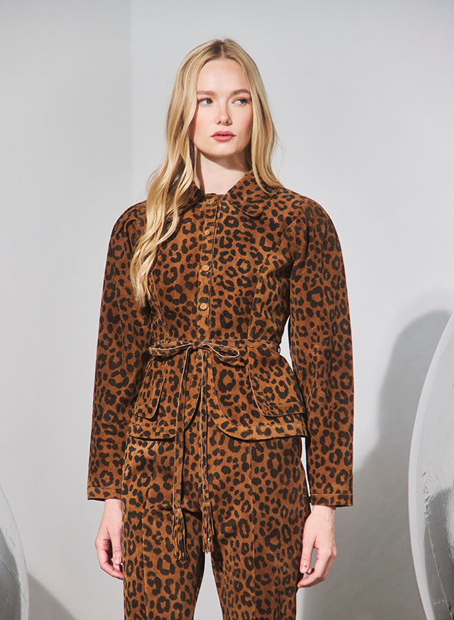 Murphey Jacket | Soho Leopard