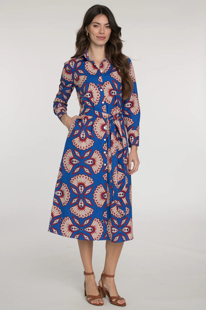 Blake Dress | Sapphire Feather
