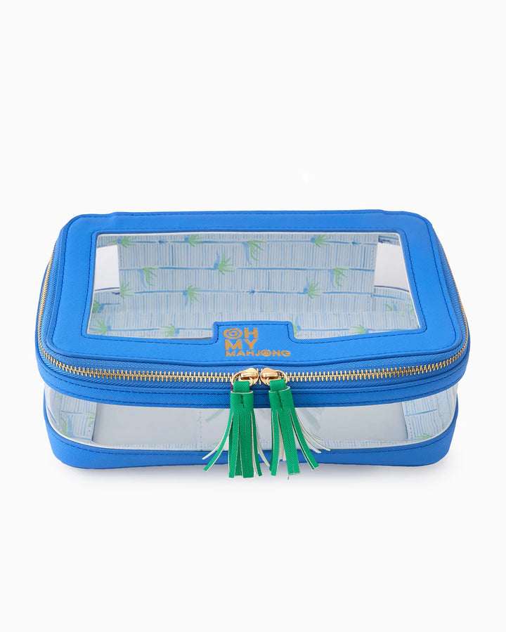 Mahjong Tile Storage Bag | Blue
