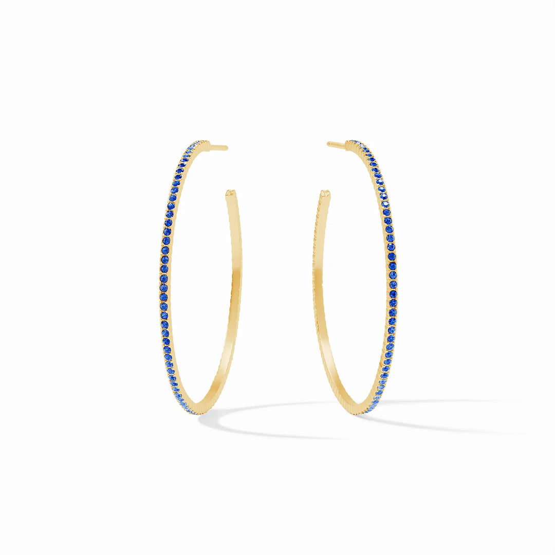 Windsor Hoop | Sapphire Blue + Sizes