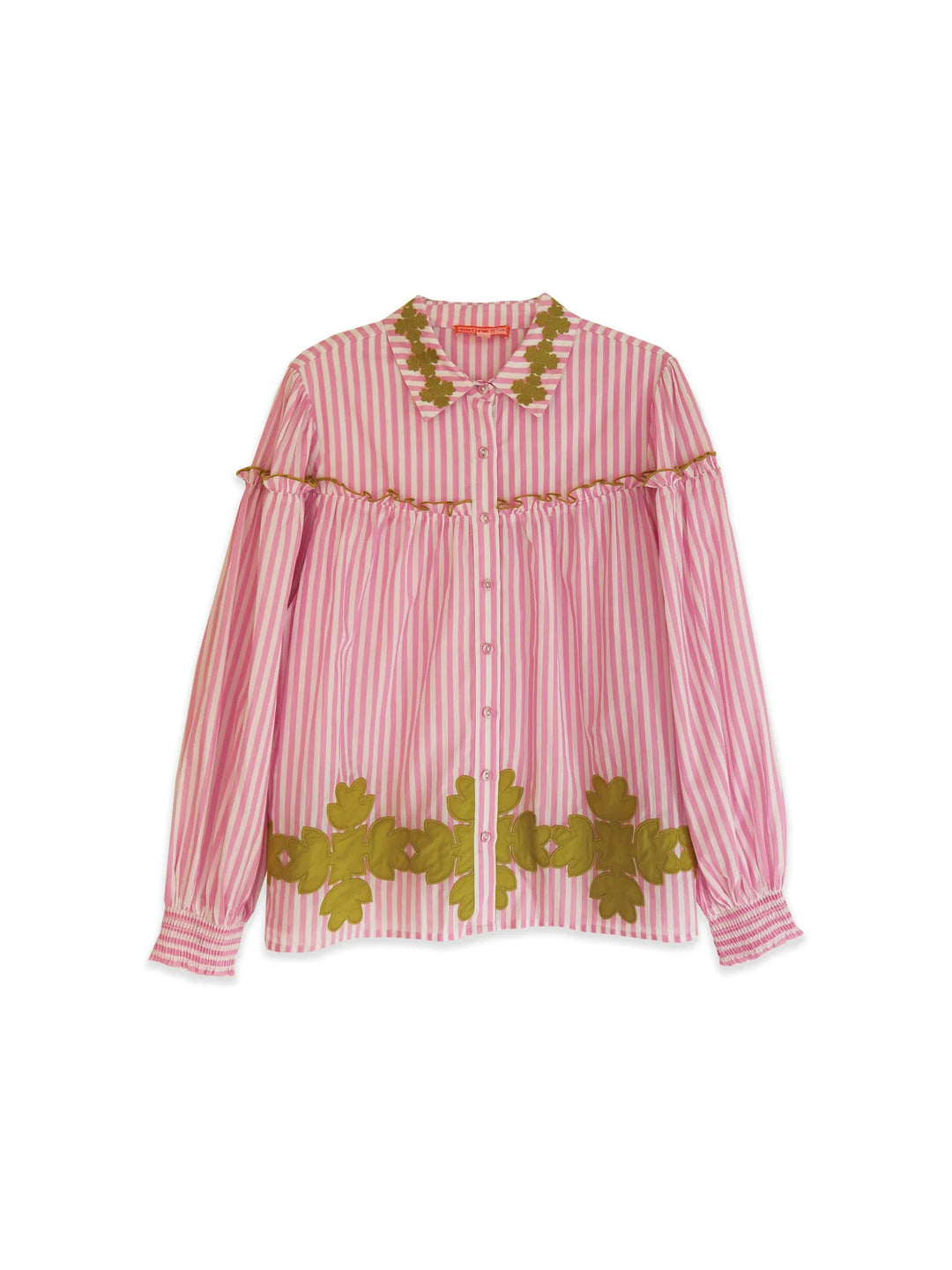 Frankie Blouse | Pink Stripe