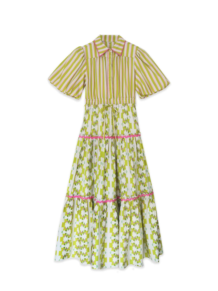 Banyan Puff Sleeve Dress | Lime & Vine