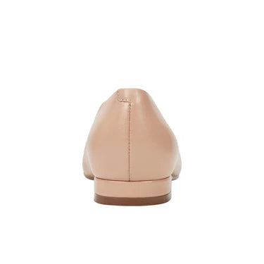 Gunner Pointed Toe Flat | Natural Leather