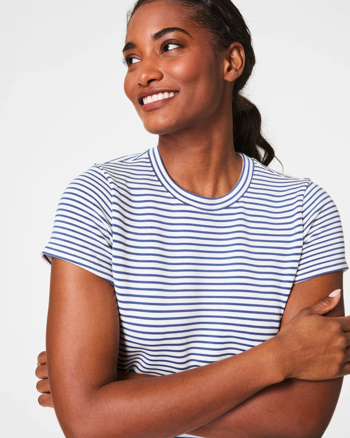 AirEssentials Maxi Dress | Faded Indigo Stripe