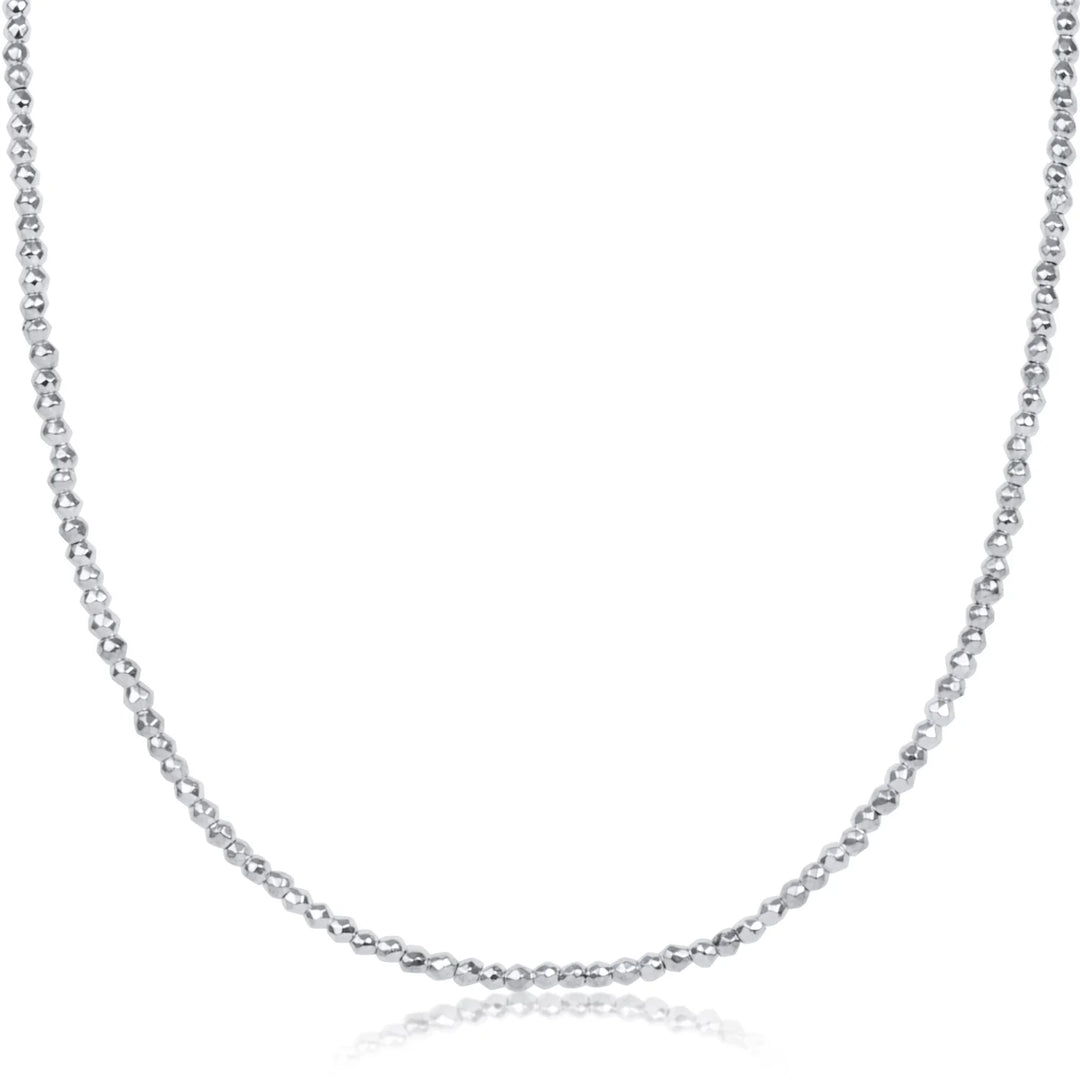 Enewton Faceted Hematite 2mm Choker | +Colors