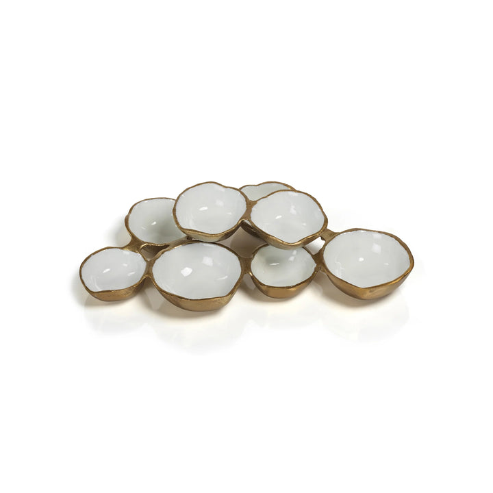 Small Cluster of 8 Serving Bowls
