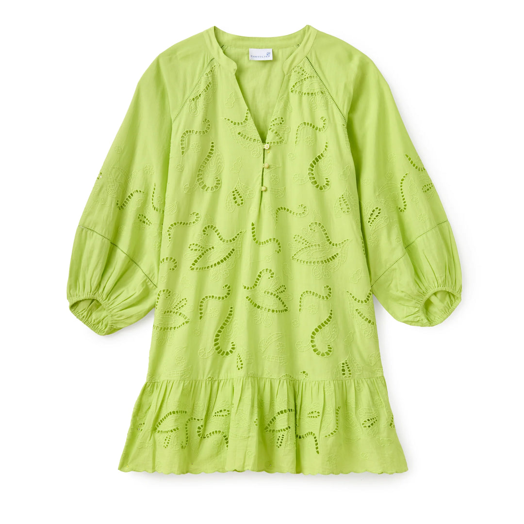 Selwin Mini Dress | Chartruese