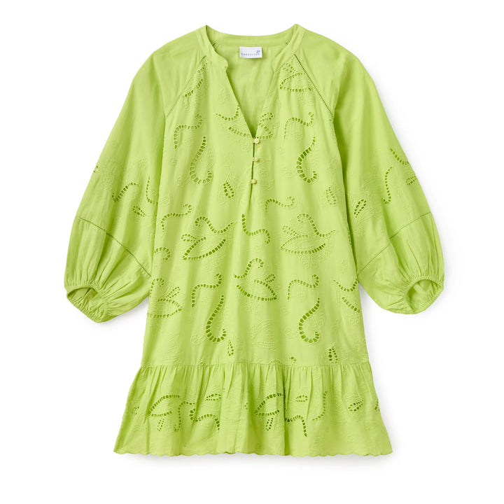 Selwin Mini Dress | Chartruese