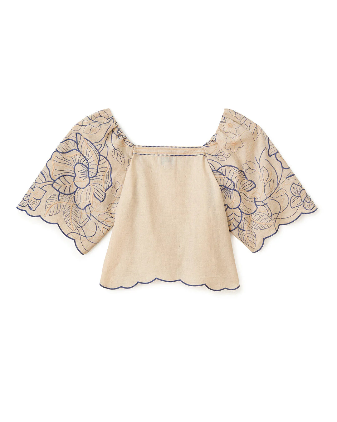 Bryn Top | Natural Linen