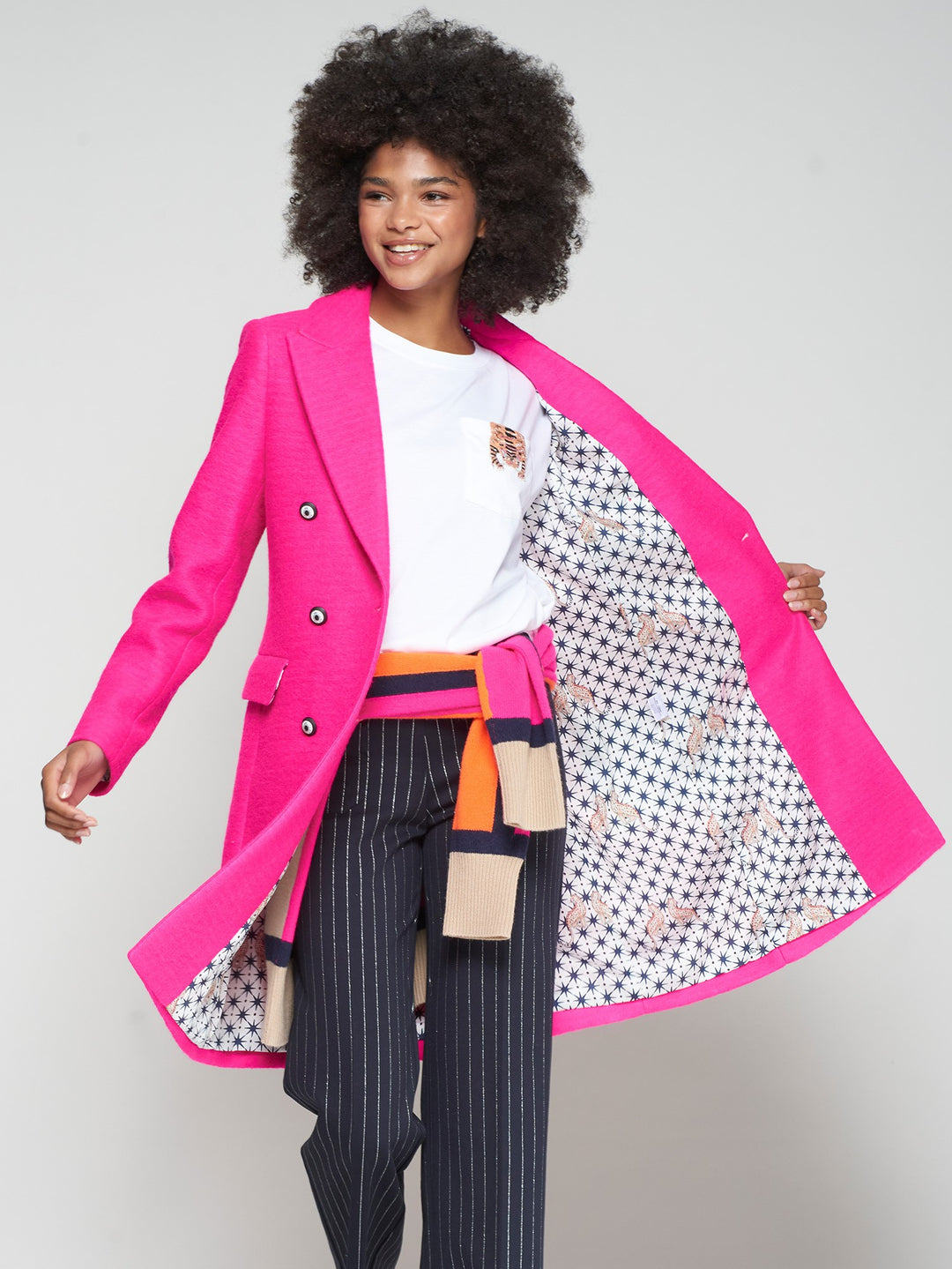Lian Coat | Pink