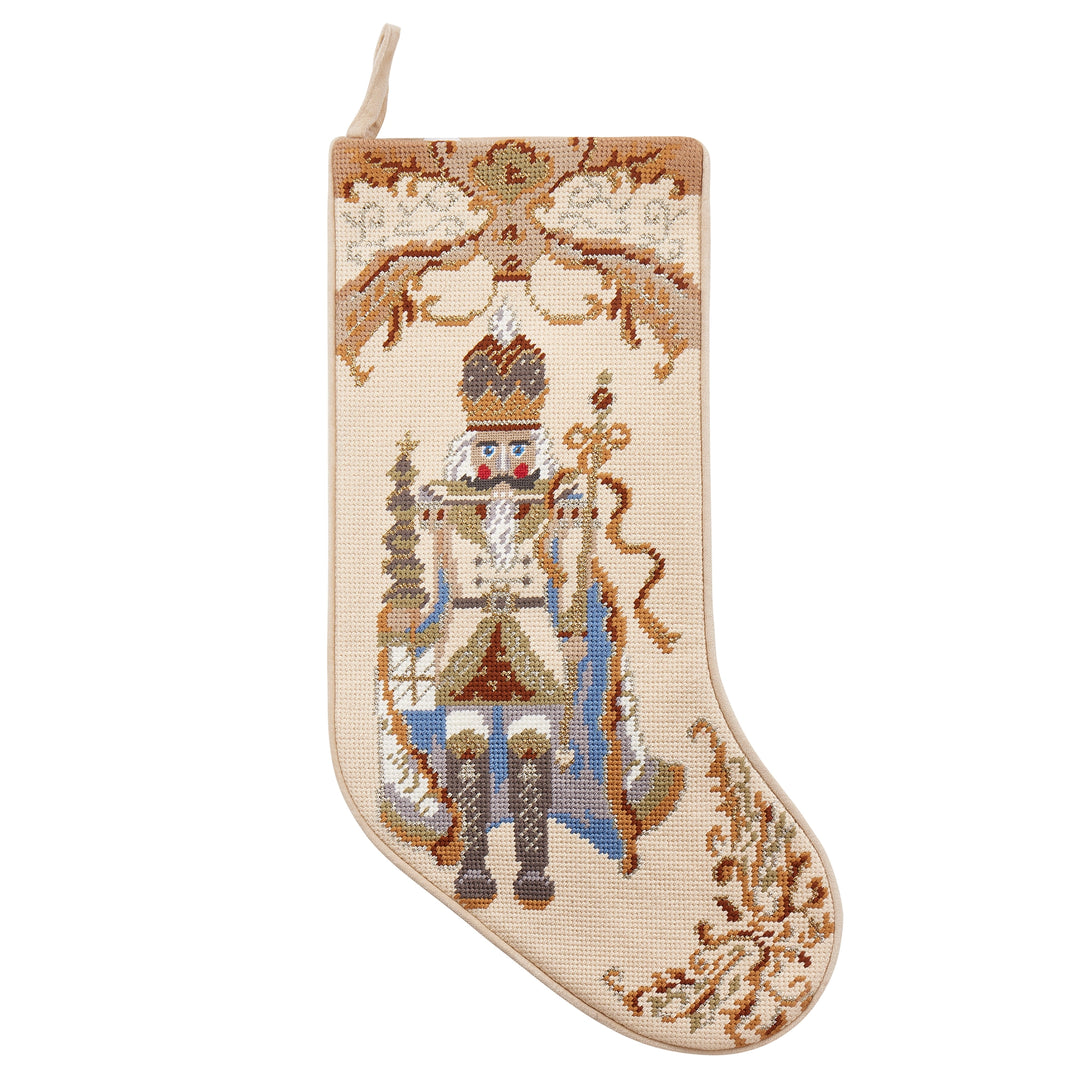 Assorted Embroidered Stockings | Cream