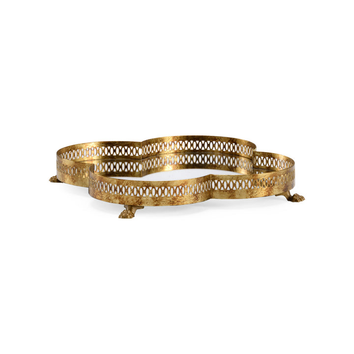Quatrefoil Tray