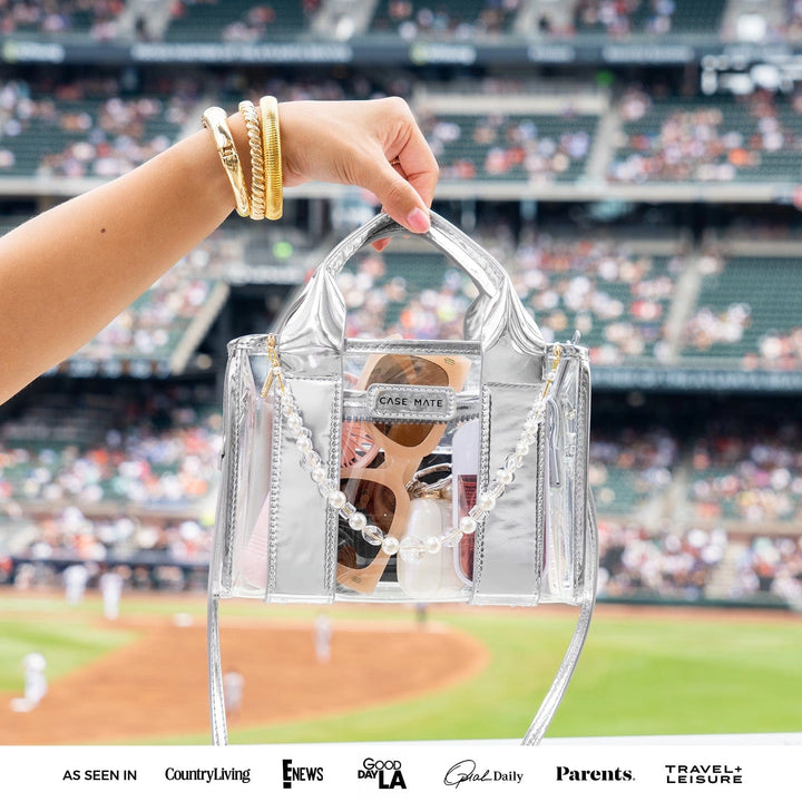 Jelly Stadium Bag | Silver