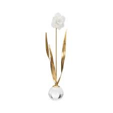 Decorative Gold Daffodil on Stand