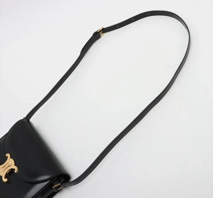 Celine Teen Besace Clea, Shiny Calfskin Bag