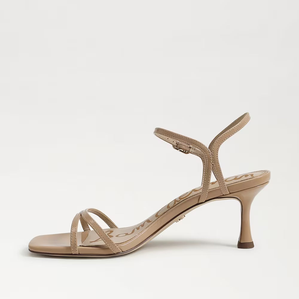 Presley Strappy Kitten Heel Sandal | Sienna Tan - Charlotte's Inc