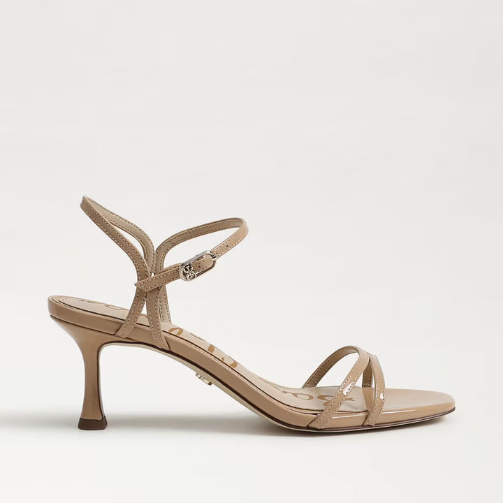 Presley Strappy Kitten Heel Sandal | Sienna Tan - Charlotte's Inc