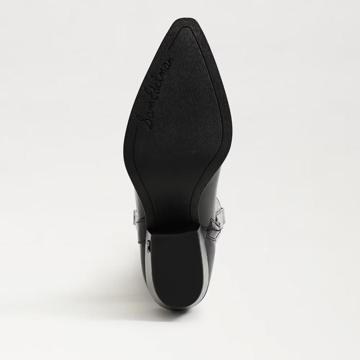 Wyatt Knee High Boots | Black Leather