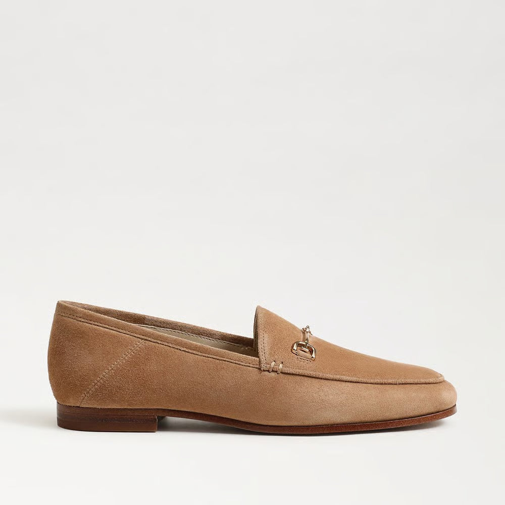 Loraine Bit Loafer | Tan Suede