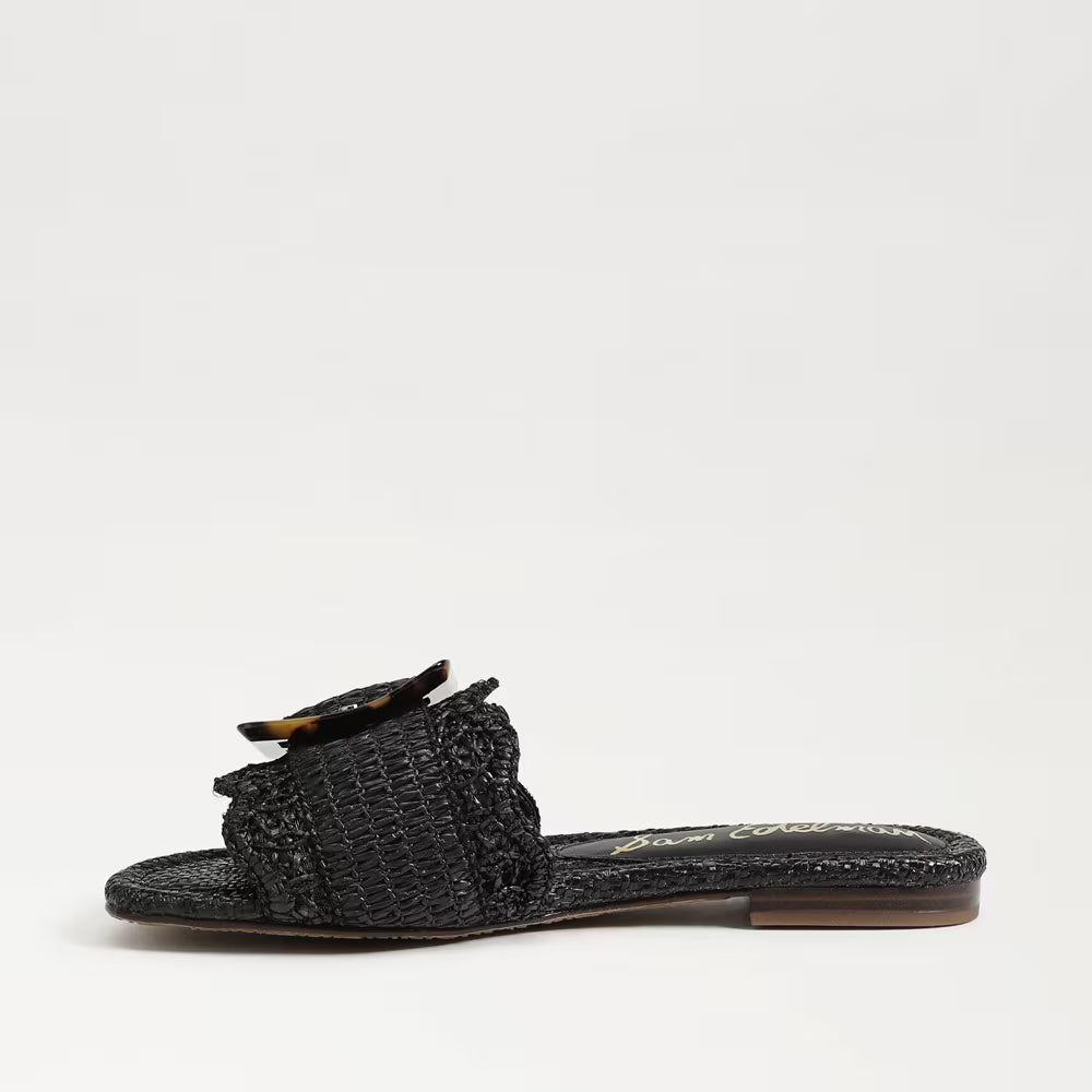 Bambi Slide Sandal | Black - Charlotte's Inc