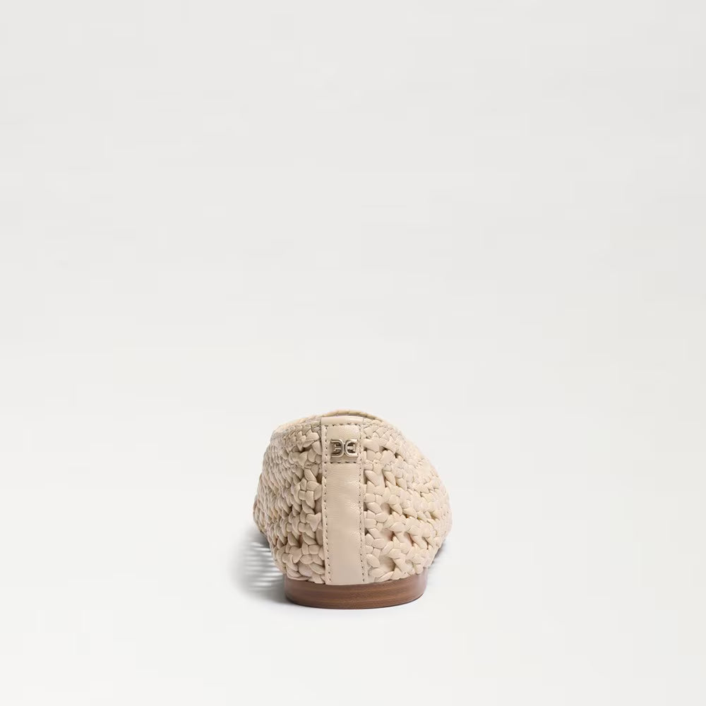 Shira Woven Ballet Flat | Ivory