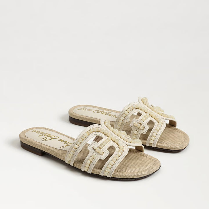 Bay Tide Slide Sandal | Beach Raffia