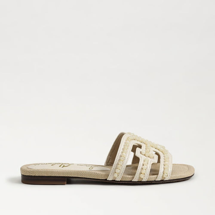 Bay Tide Slide Sandal | Beach Raffia