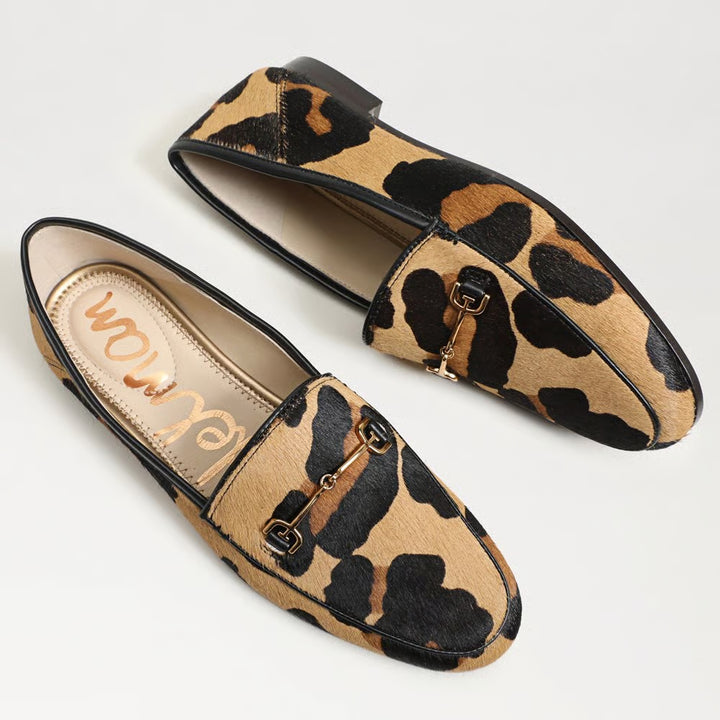 Loraine Bit Loafer | Leopard Print Brahma Hair