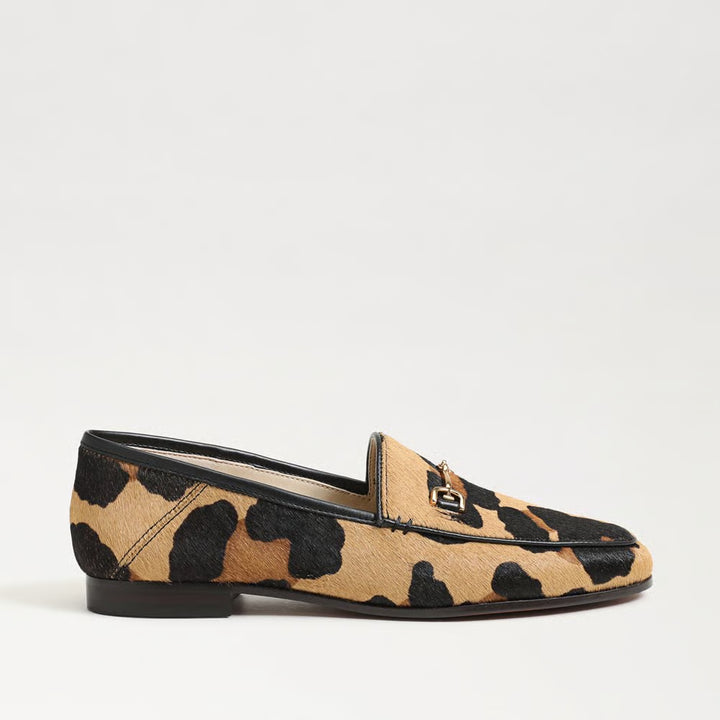Loraine Bit Loafer | Leopard Print Brahma Hair