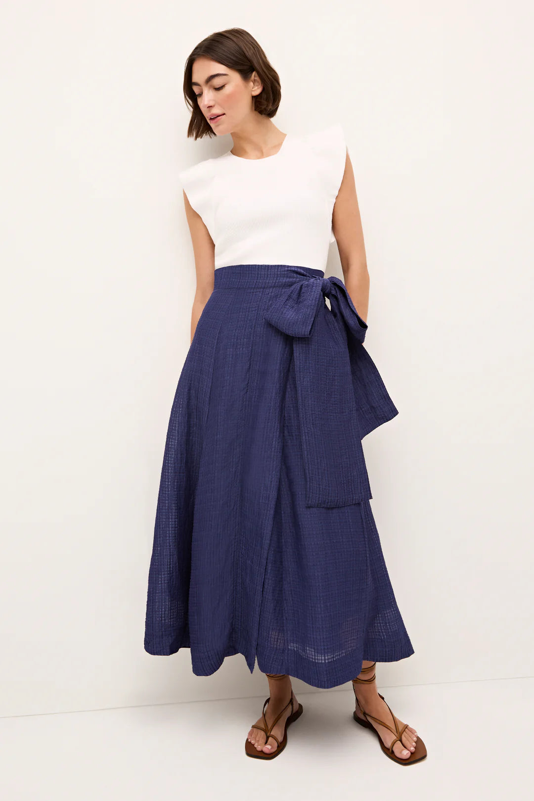 Estine Wrap Skirt | Patriot