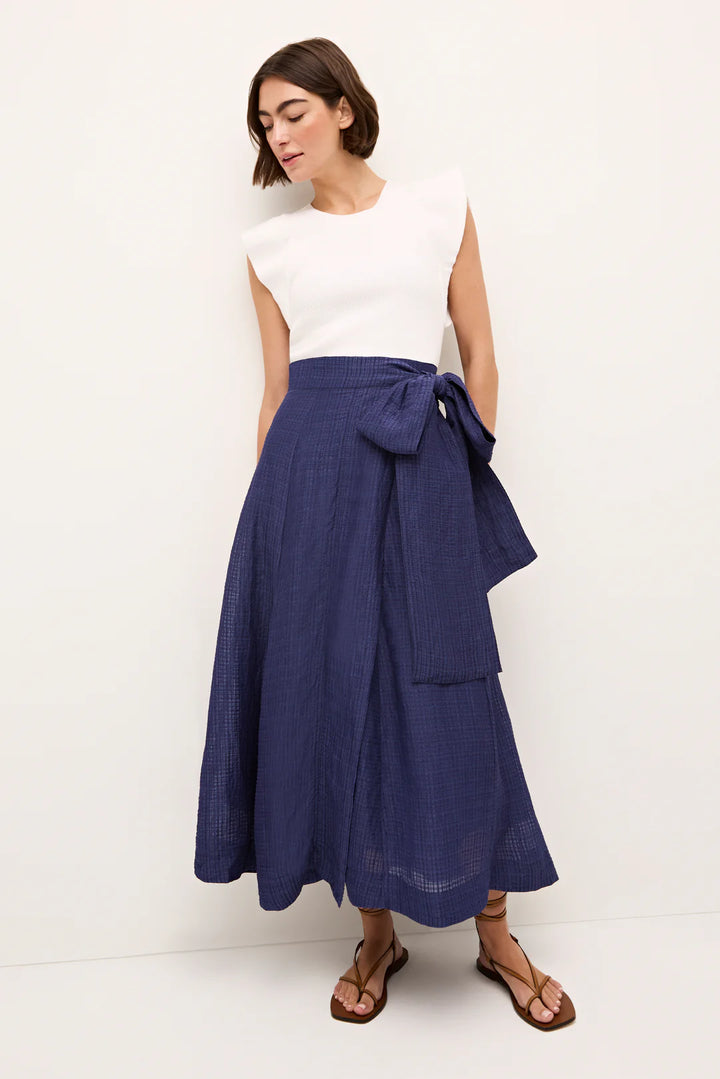 Estine Wrap Skirt | Patriot