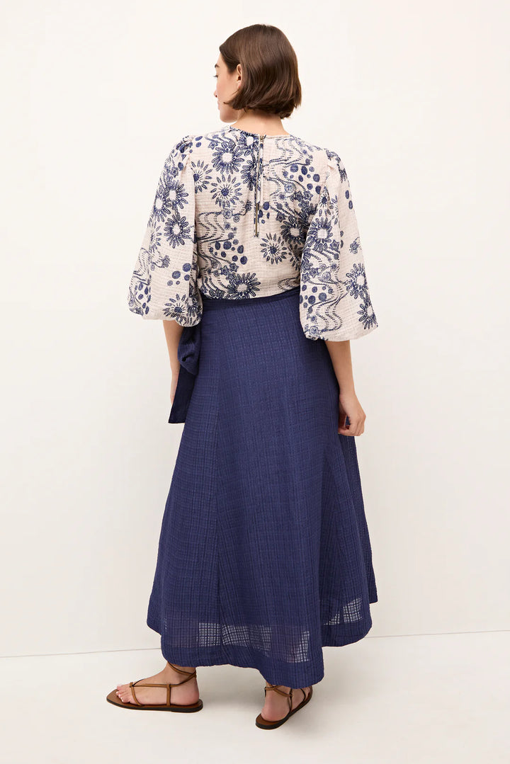 Estine Wrap Skirt | Patriot
