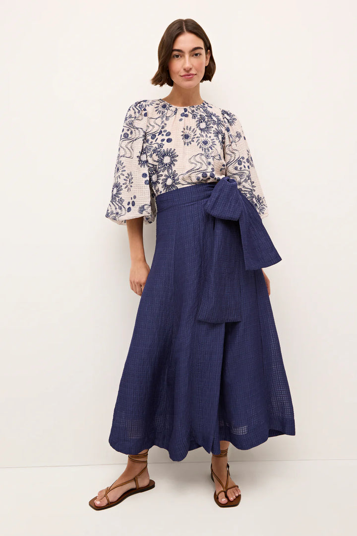 Estine Wrap Skirt | Patriot